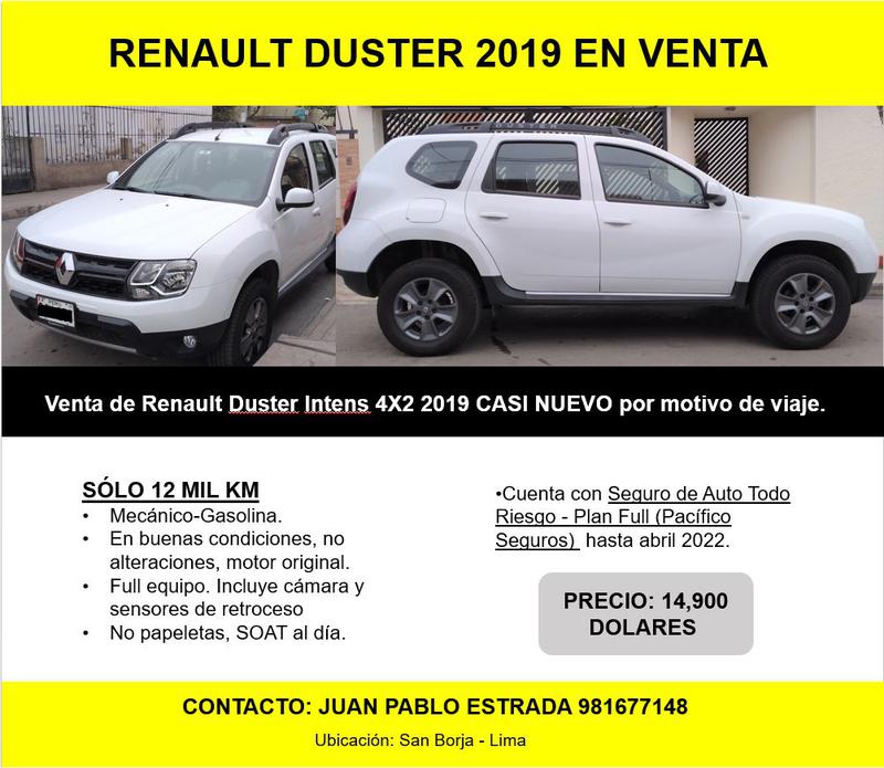Renault Duster • 2019 • 12,396 km 8