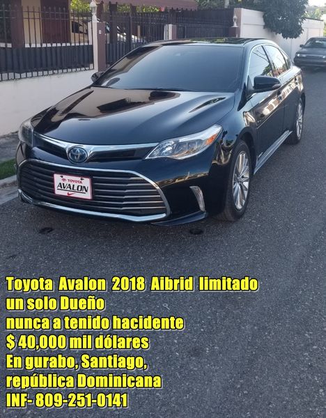 Toyota Avalon Hybrid • 2018 • 1 km 3