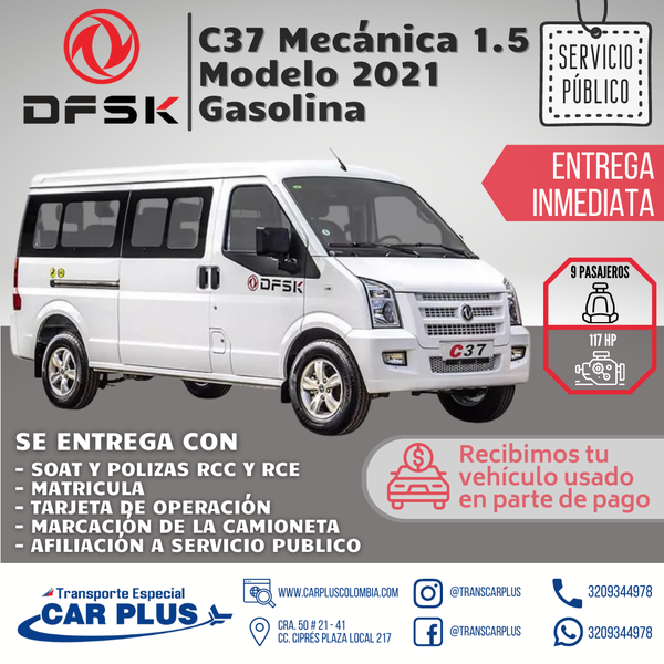 DFSK C37 Minibus • 2021 • 0 km 5