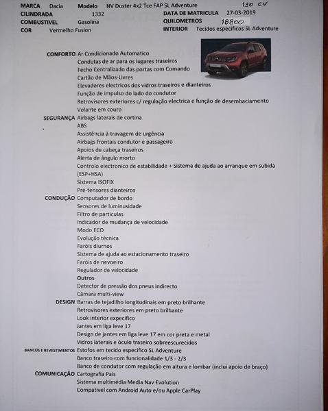 Dacia Duster • 2019 • 18,500 km 1
