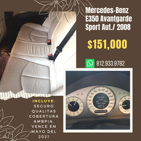 Mercedes-Benz E • 2008 • 162,000 km 1