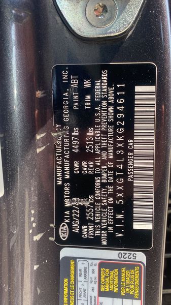 Kia Optima • 2019 • 30,000 km 8