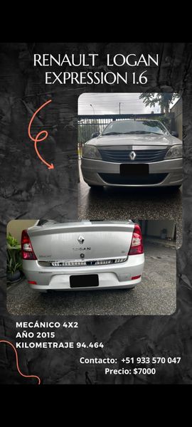 Renault Logan • 2015 • 94,464 km 1