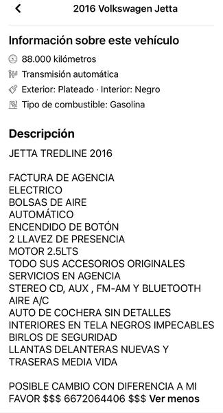 Volkswagen Jetta • 2016 • 89,000 km 8