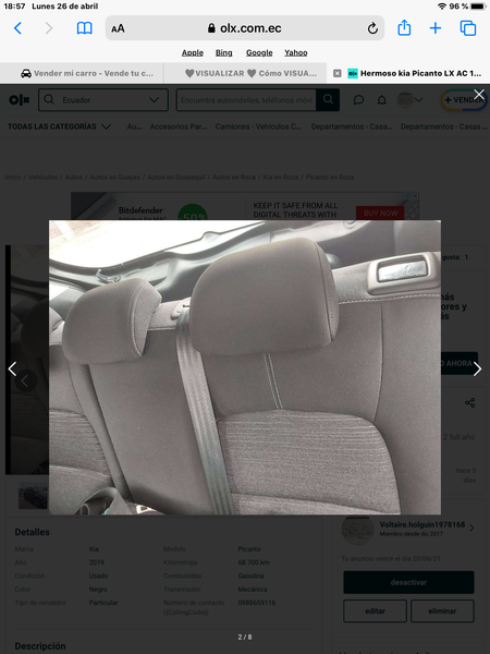 Kia Picanto • 2019 • 69,000 km 7