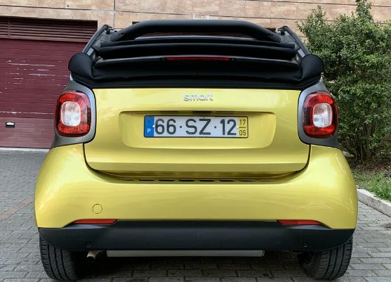 Smart Fortwo cabrio • 2017 • 92,600 km 2