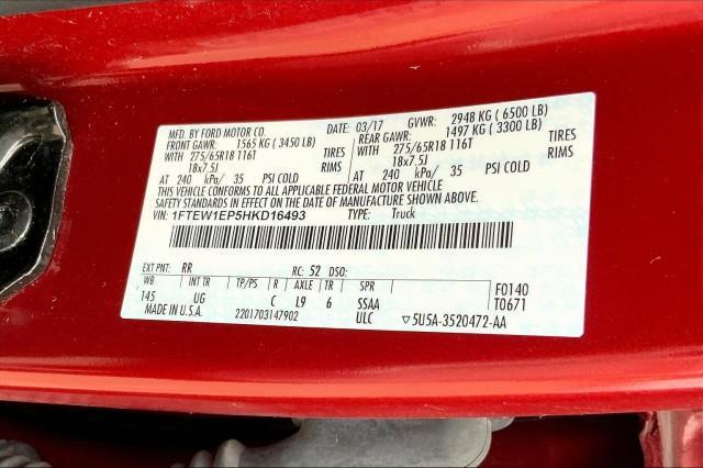 Ford F-150 • 2017 • 41,390 km 30