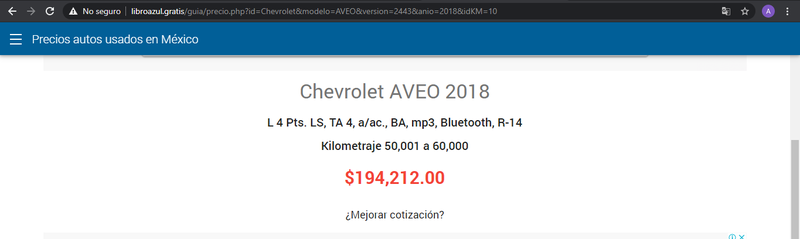 Chevrolet Aveo • 2018 • 58,000 km 3