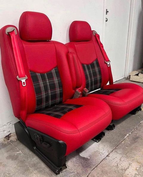 Red quality design seat available 2