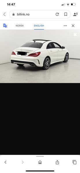 Mercedes-Benz CLA • 2014 • 73,400 km 2
