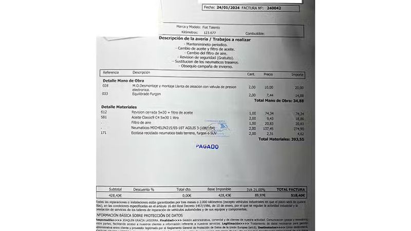 Fiat Talento • 2017 • 133,745 km 11