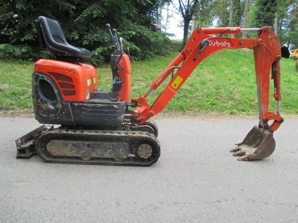 Kubota KX008-3 • 2005 • 1,500 km 1