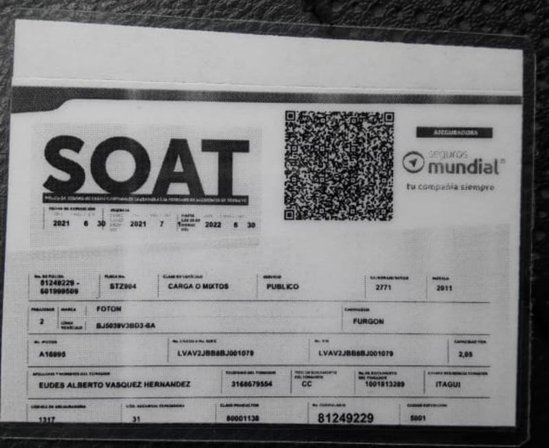 Foton  • 2011 • 258,300 km 9