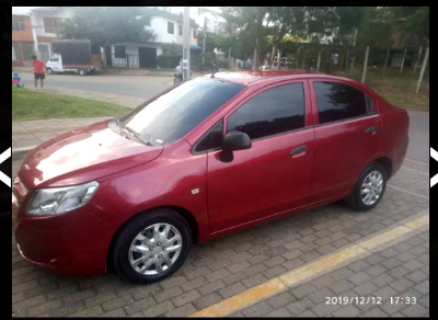 Chevrolet Sail • 2014 • 72,200 km