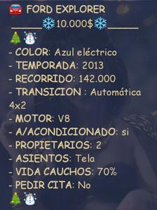 Ford Explorer • 2013 • 142,000 km