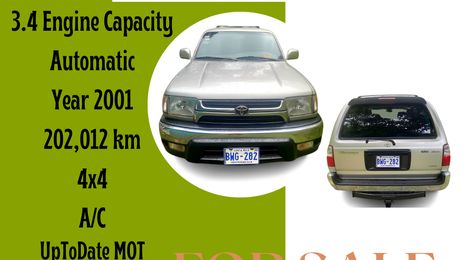 Toyota 4Runner • 2001 • 202,012 km