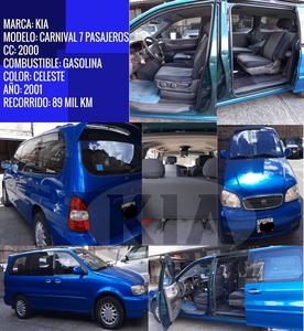 Kia Carnival • 2001 • 89,000 km