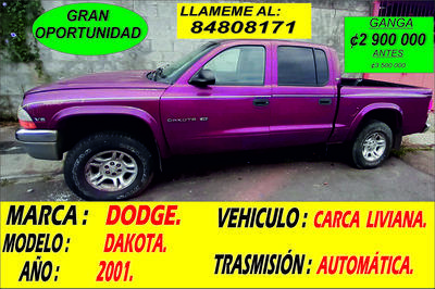 Dodge RAM • 2001 • 1 km