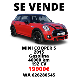MINI Cooper S • 2015 • 46,000 km