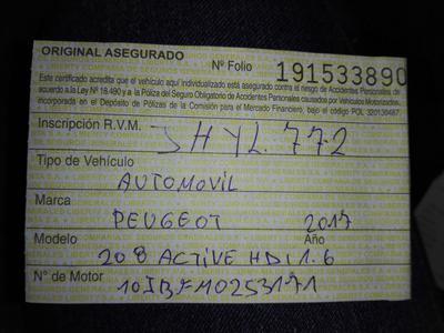 Peugeot 2008 • 2017 • 130,000 km