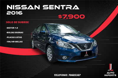 Nissan Sentra • 2016 • 104,149 km