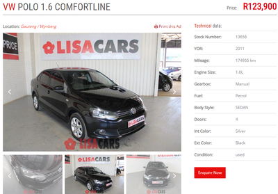 Volkswagen Polo • 2011 • 174,955 km