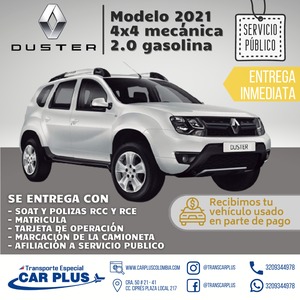 Renault Duster • 2021 • 0 km