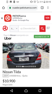 Nissan Tiida • 2009 • 154,000 km