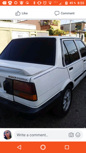 Toyota Corolla sedan • 1986 • 150,000 km