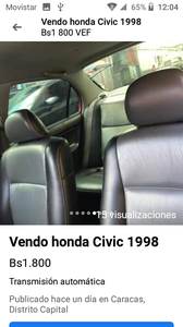 Honda Civic • 1998 • 160,000 km