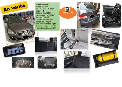 Suzuki Aerio • 2020 • 606 km